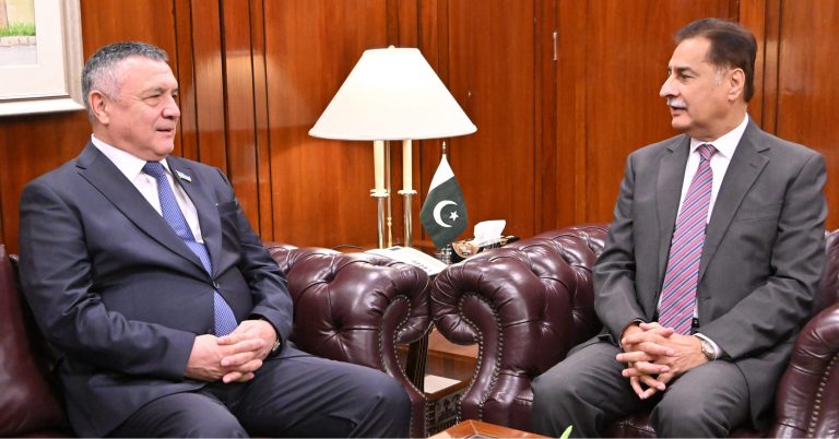 اسپیکر قومی اسمبلی سردار ایاز صادق سے ازبکستان کے پارلیمانی وفد کی ملاقات، دوطرفہ پارلیمانی تعلقات، تجارت، سرمایہ کاری اور علاقائی تعاون سمیت اہم عالمی امور پر تبادلہ خیال