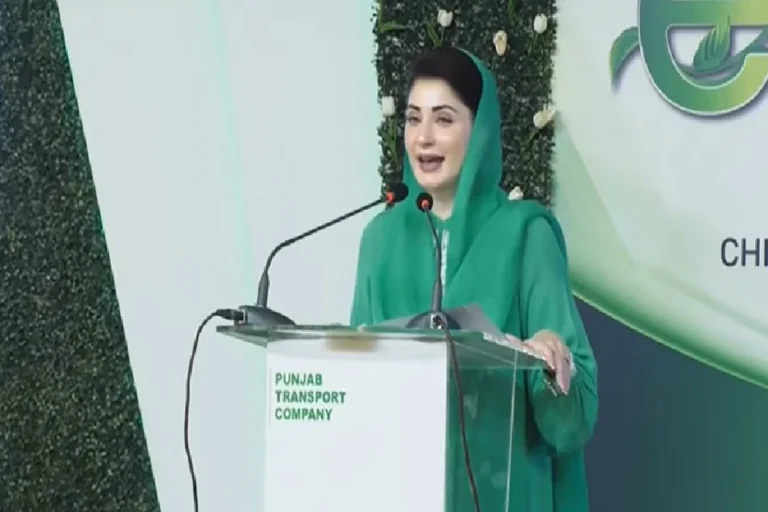 وزیر اعلیٰ پنجاب مریم نواز شریف نے سرگودھا میں الیکٹرک بس سروس کا افتتاح کر دیا