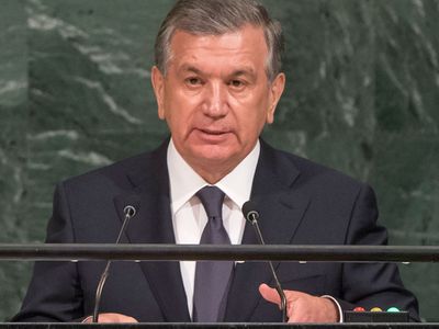 President Republic Of Uzbekistan Shavkat Mirziyoyev