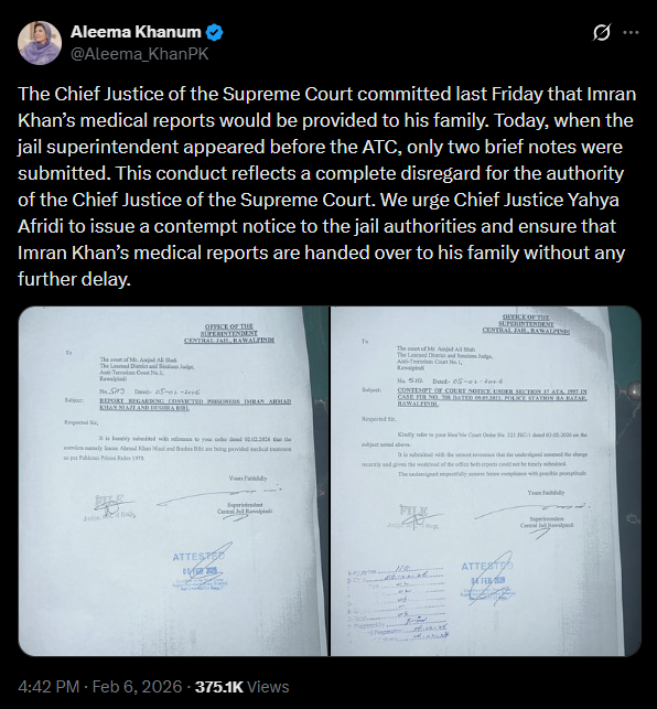 https://x.com/Aleema_KhanPK/status/2019738410873741643?s=20