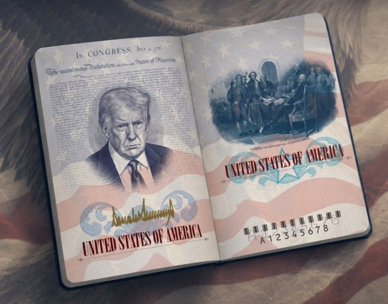 US President Trump to put his picture in US passports