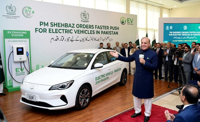 PM Shehbaz Orders Faster Push for Electric Vehicles in Pakistan