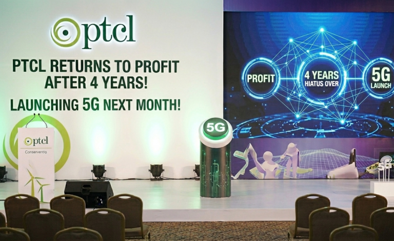 PTCL Returns to Profit After 4 Years, Set to Launch 5G Next Month